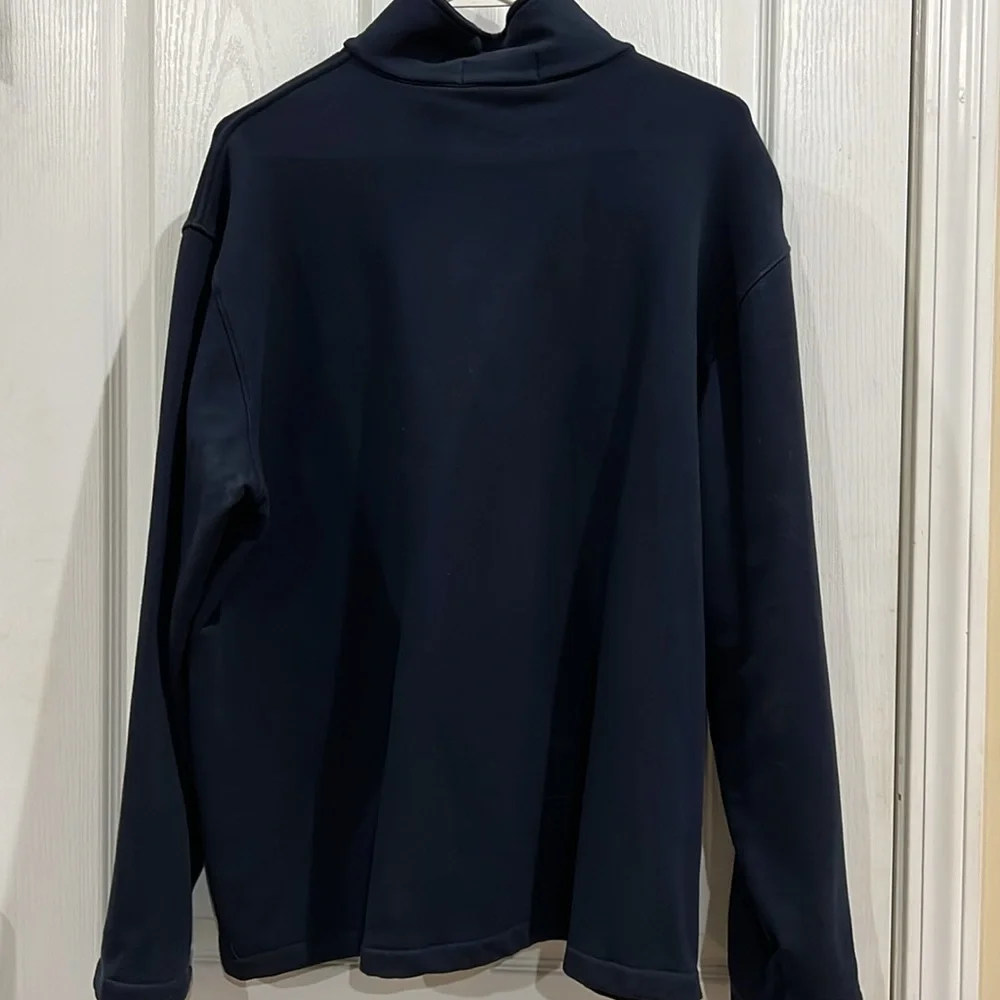 Vintage Polo Ralph Lauren Navy Quarter Zip Pullover - Picture 6 of 6